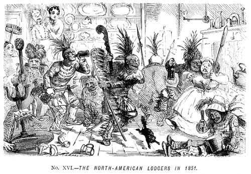 Memorials of The Great Exhibition - 1851. No. XVI. - The North-American lodgers in 1851.