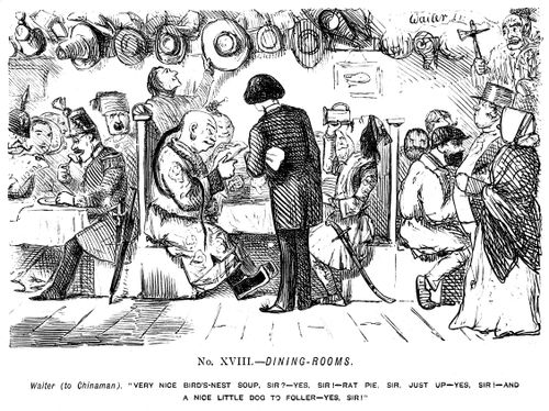 Memorials of The Great Exhibition - 1851. No. XVIII. - Dining-rooms.