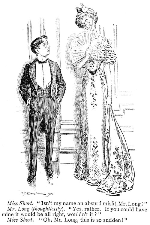 Mr Long and Miss Short.