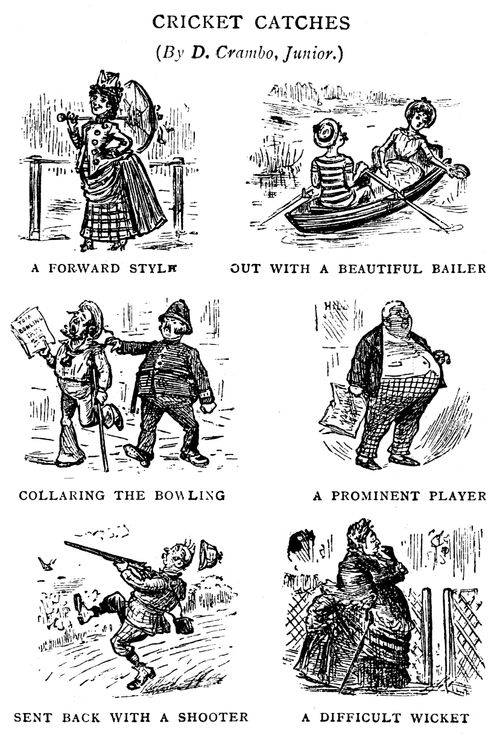 'Cricket Catches (By D. Crambo, Junior.)'