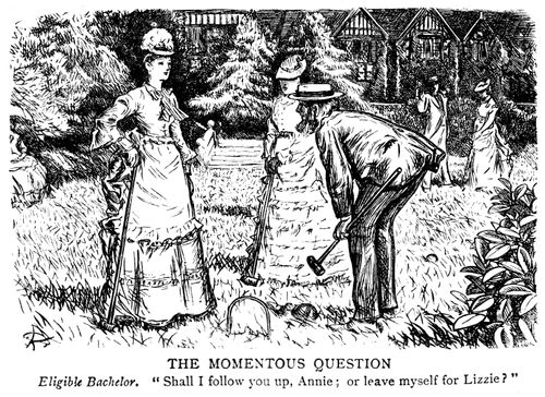Eligible Bachelor: 'Shall I follow you up, Annie; or leave myself for Lizzie?'