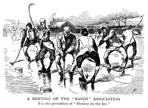'A meeting of the 'Bandy' association for the promotion of 'Hockey on the ice.''