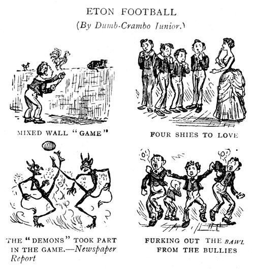 'Eton Football (By Dumb-Crambo Junior.)'