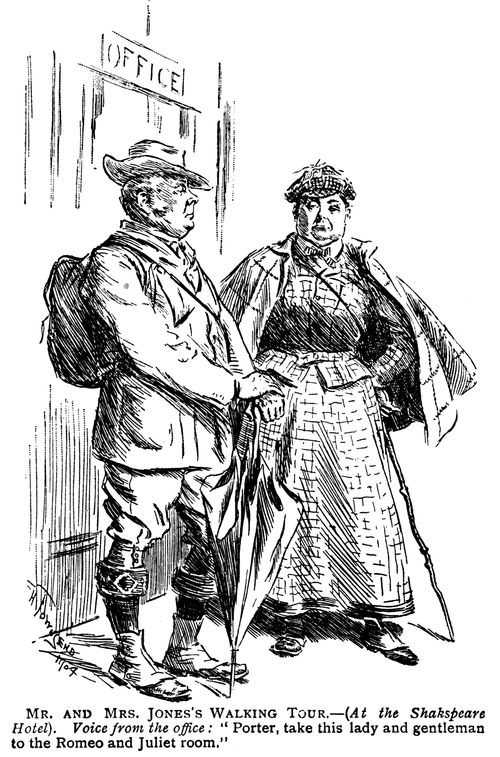 Mr. and Mrs. Jones's Walking Tour.