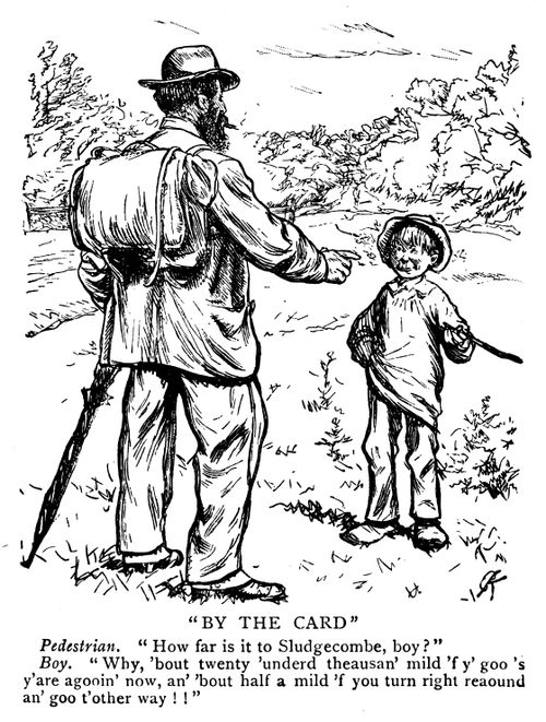 By the Card