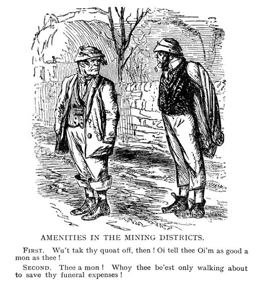 Amenities in the Mining Districts.