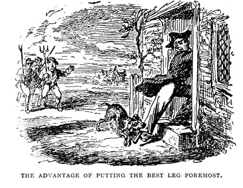 The Advantage of Putting the Best Leg Foremost.