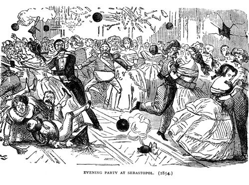 Eveniing Party at Sebastopol. 1854