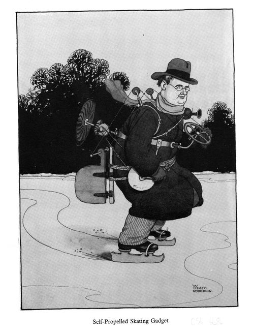 Self-Propelled Skating Gadget