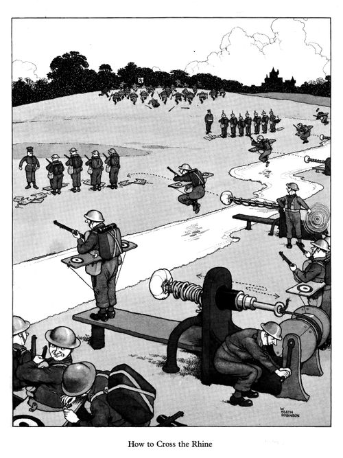 How to Cross the Rhine