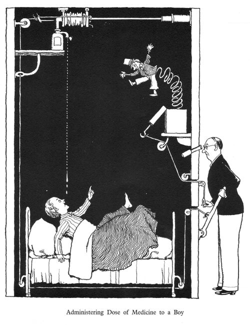 Administering Dose of Medicine to a Boy