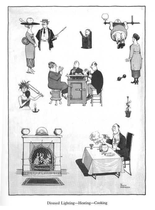 Disued Lighting - Heating - Cooking.