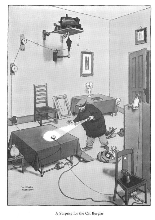 A Surprise for the Cat Burglar