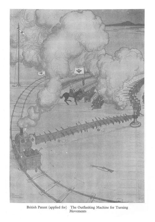 British Patent (applied for) The Outflanking Machine for Turning Movements