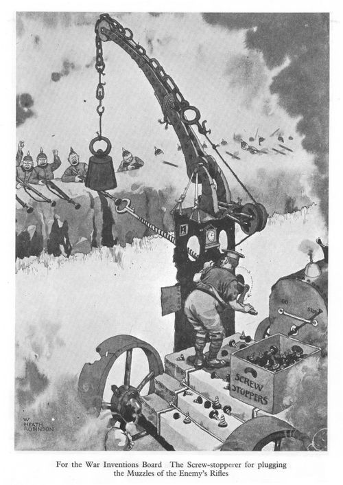 For the War Inventions Board: The Screw-Stoppers for plugging the Muzzles of the Enemy's Rifles.