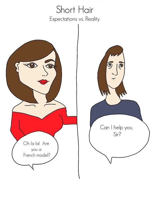 Short Hair: Expectations vs. Reality
