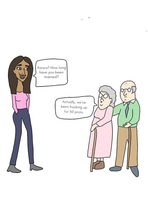 "Awww! How long have you been married?"