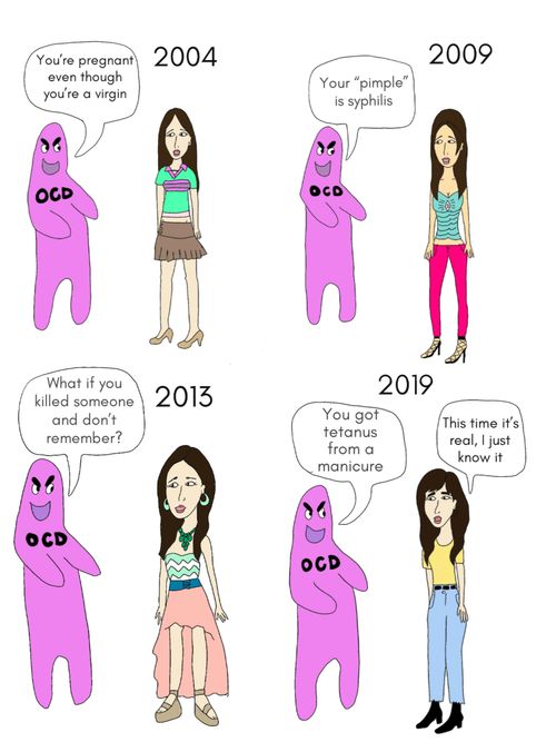 OCD over the years.