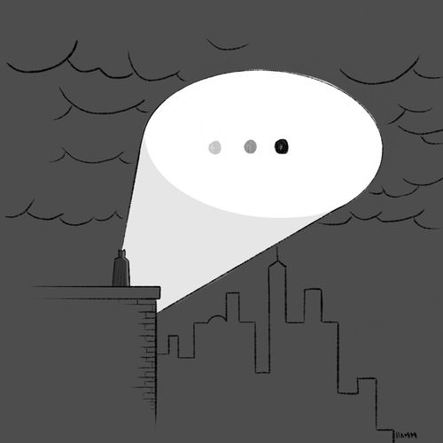 An ellipsis in the sky