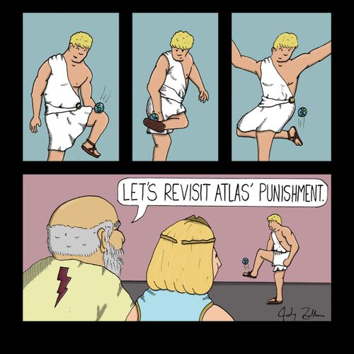 Let's revisit Atlas' punishment