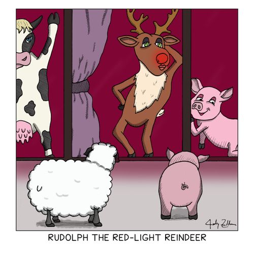 Rudolph The Red-Light Reindeer