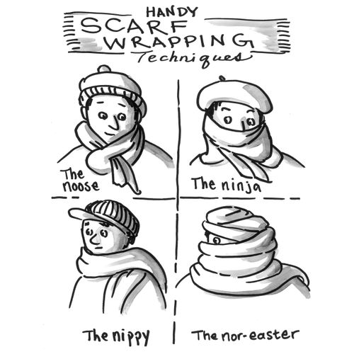 Handy Scarf Wrapping Techniques