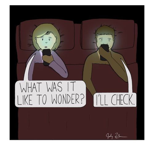 "What was it like to wonder?"