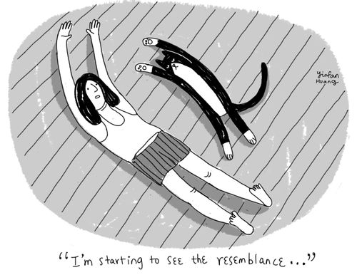 "I'm starting to see the resemblance..."