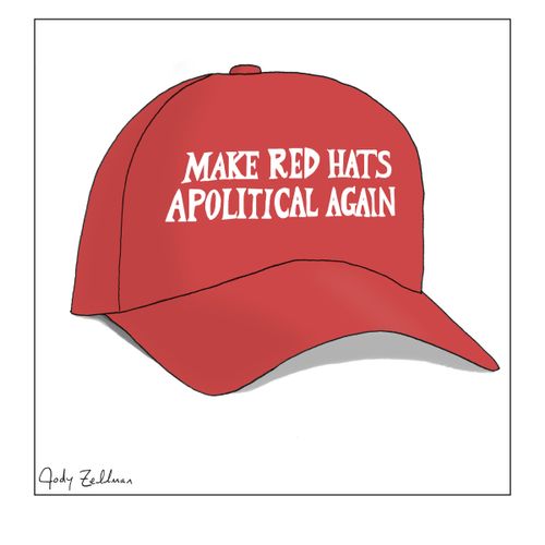 Make Red Hats Apolitical Again