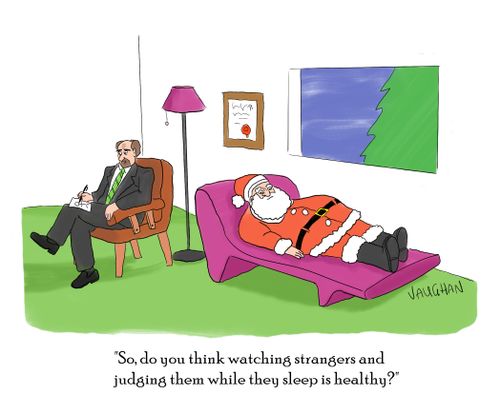 "So, do you think watching strangers and judging them while sleep is healthy?"