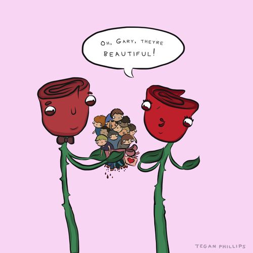 "Oh, Gary, they're beautiful!"