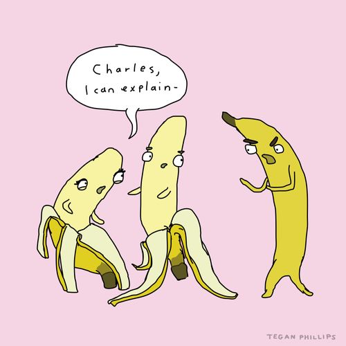 "Charles, I can explain."