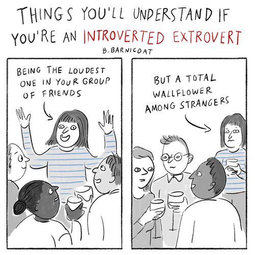 Things you'll understand if you're an introverted extrovert.