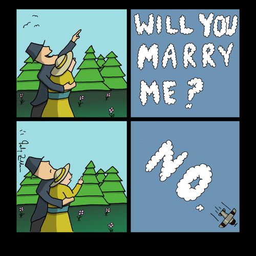 Skywriter proposal rejection.