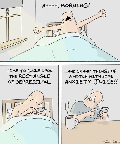 "AHHHH, MORNING!"