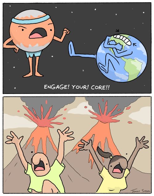 "Engage! Your! Core!"