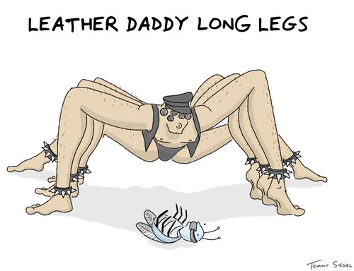 Leather Daddy Long Legs