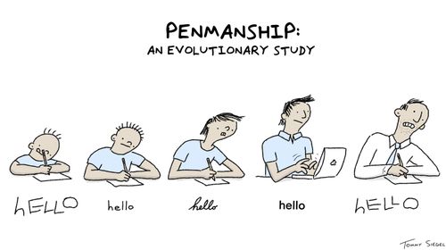 PENMANSHIP: An Evolutionary Study