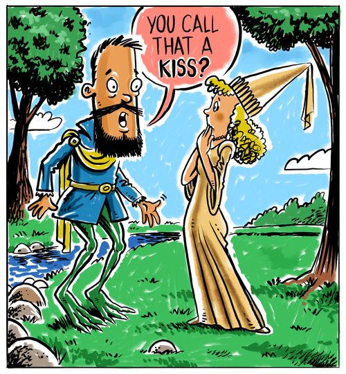 "You call that a KISS?"