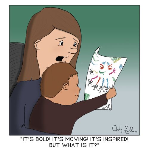 "It's bold! It's moving! It's inspired! But what is it?"