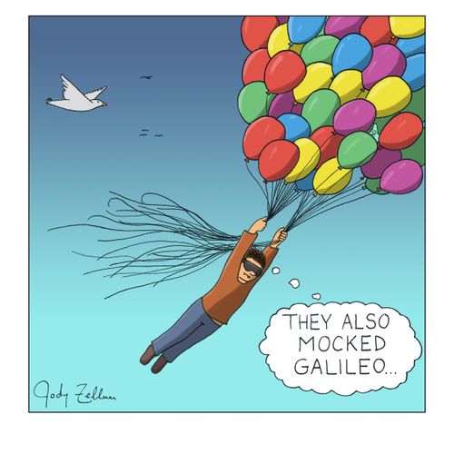"They also mocked Galileo..."
