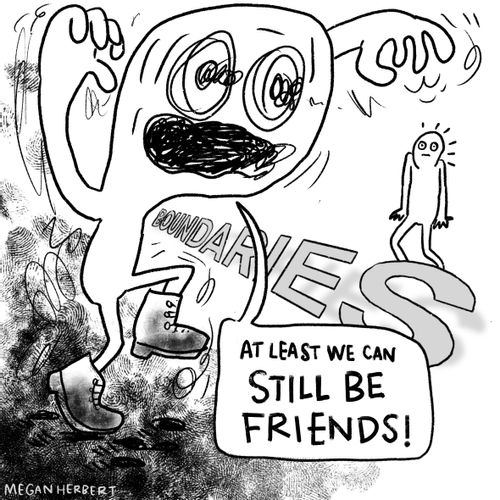"At least we can still be friends!"
