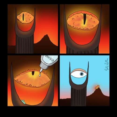 Sauron's Sore Eye