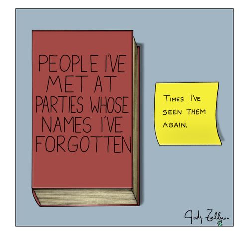 People I've Met At Parties Whose Names I've Forgotten