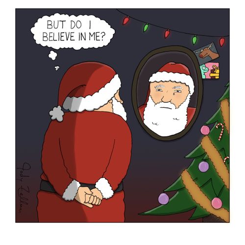 "But do I believe in me?"