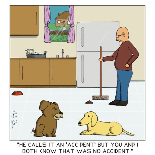 "He calls it an 'accident' but you and I both know that was no accident."