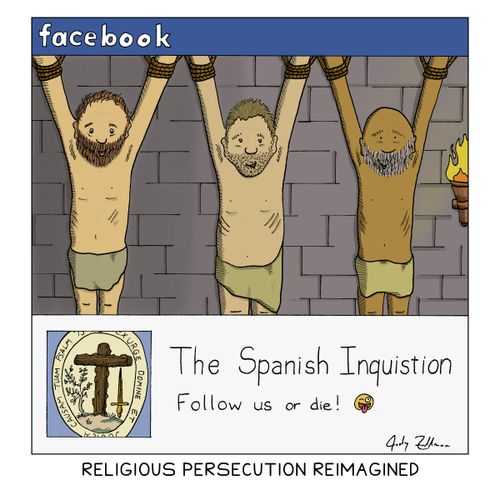 Religious persecution reimagined.