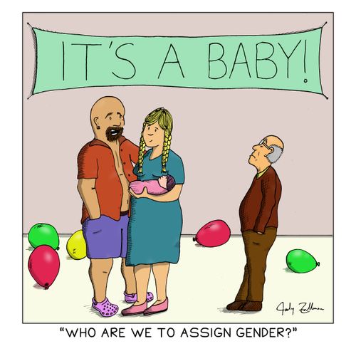 "Who are we to assign gender?"