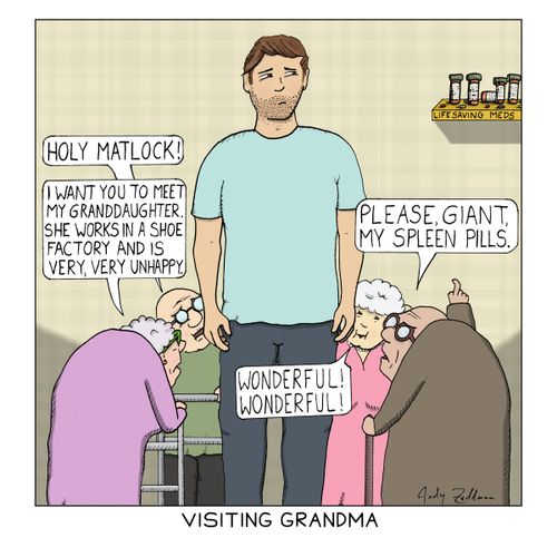 Visiting Grandma