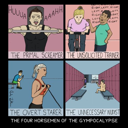 The Four Horsemen of the Gympocalypse."